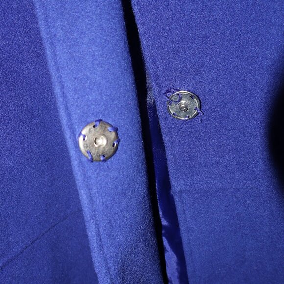 Penningtons Royal Blue Button Coat – Women’s Plus Size 3X - Picture 12 of 16